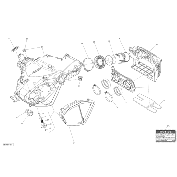 02- Air Intake System - 600 CARB