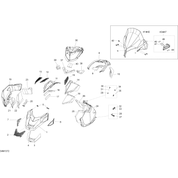 09- Hood, Windshield And Console