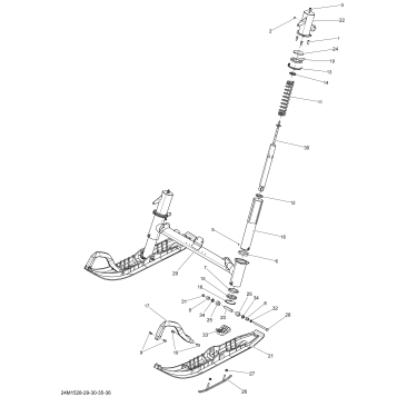 07- Front Suspension And Ski _24M1536
