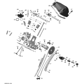 01- Cylinder and Cylinder Head, Rear Side