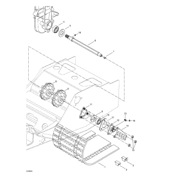 05- Drive Axle And Track