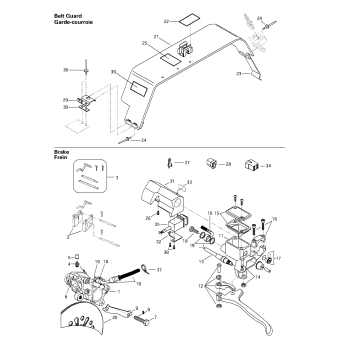 06- Hydraulic Brake And Belt Guard