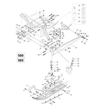 07- Front Suspension And Ski (500, 583)