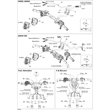 10- Steering Wiring Harness X, BLIZZARD