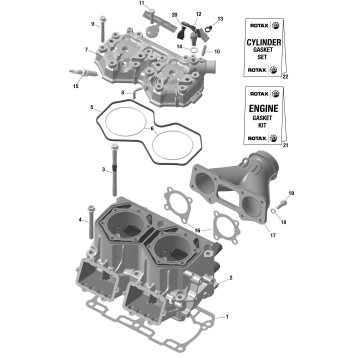 01- ROTAX - Cylinder