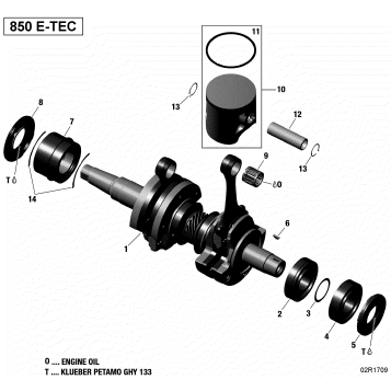 01- Crankshaft And Pistons - All Models