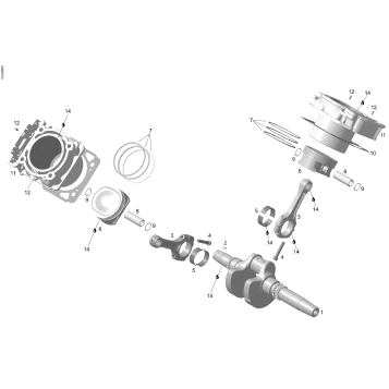 01- Crankshaft And Pistons