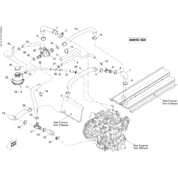 01- Cooling System 600HO SDI
