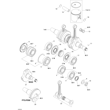 01- Crankshaft And Pistons