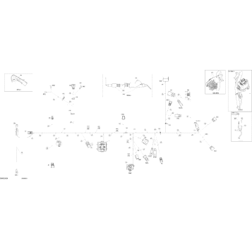 08- Electric - Main Harness - 515178964 - Model with VIP Hi-End Gauge