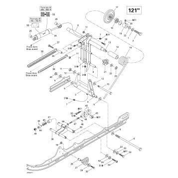 08- Rear Arm, Rear Suspension (121’’)