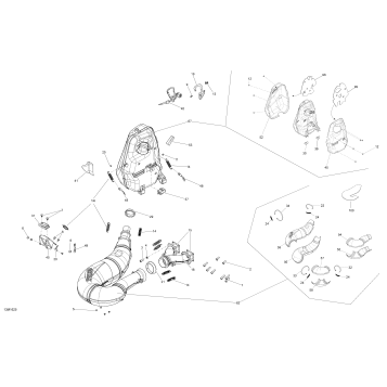 01- Exhaust - 600HO ETEC