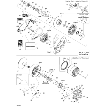 05- Pulley System 600 HO SDI