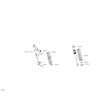 07- Front Shocks Renegade - 900 ACE - Package Adrenaline