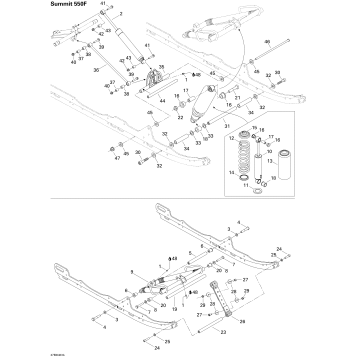 08- Front Arm SUMMIT 550F