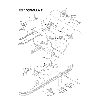 08- Rear Arm, Rear Suspension 121”