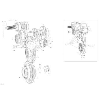 05- Transmission Fast Ratio - 600HO E-TEC