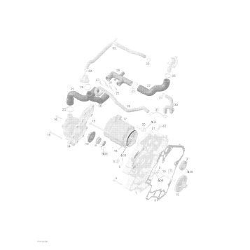 01- Water Pump, Alternator, Ignition Cover