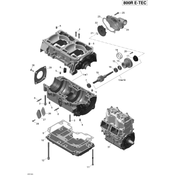 01- Crankcase And Water Pump