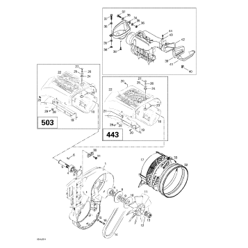 01- Cooling System Fan (443, 503)