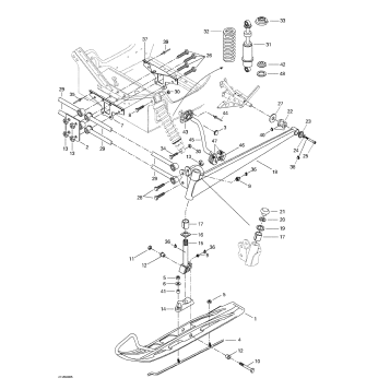 07- Front Suspension And Ski