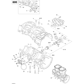 01- Crankcase (600)