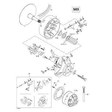 05- Drive Pulley (503)