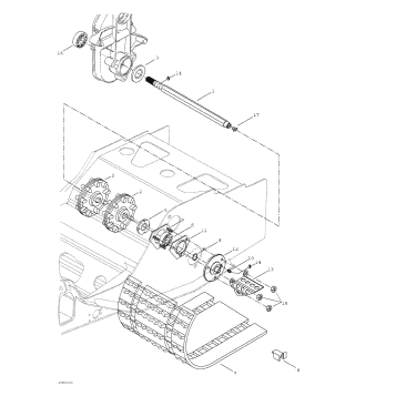 05- Drive Axle And Track