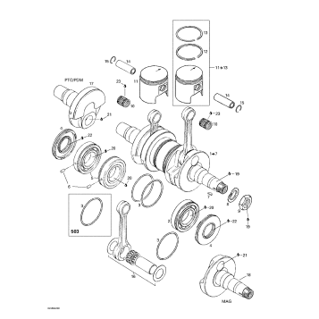 01- Crankshaft And Pistons