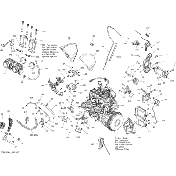 01- Engine And Engine Support 600
