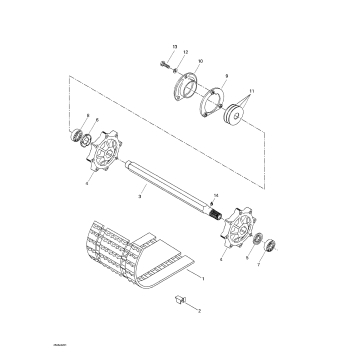 05- Drive Axle And Track