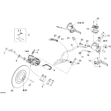 06- Hydraulic Brake 500SS