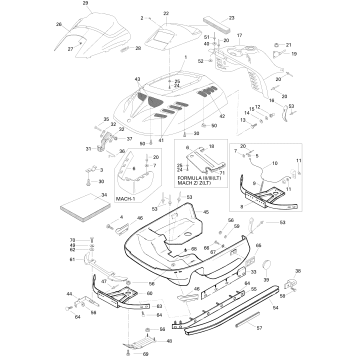 09- Cab And Console Mach Z, Z LT