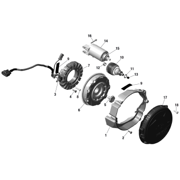 01- ROTAX - Magneto and Electric Starter