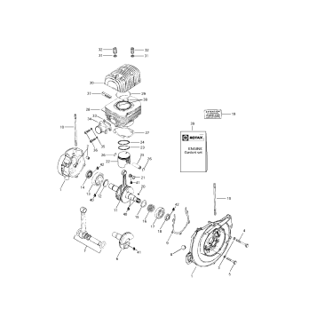 01- Crankcase And Cylinder