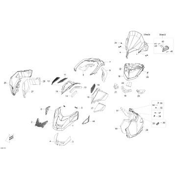 09- Hood, Windshield And Console