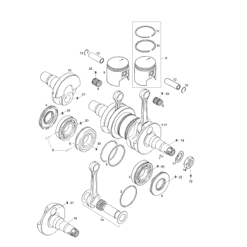 01- Crankshaft And Pistons