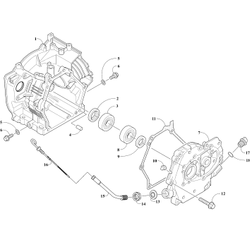 Engine - Crankcase and Cover