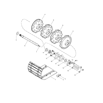 05- Drive Axle And Track