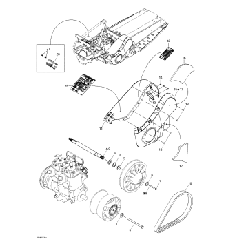 05- Pulleys System And Belt Guard