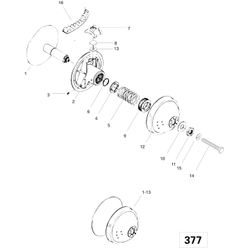 05- Drive Pulley 377
