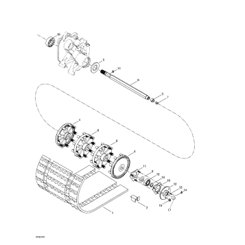 05- Drive Axle And Track