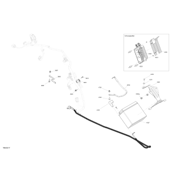 08- Electric - Lower Section - Model With 3 Amp Battery