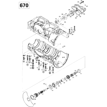 01- Crankcase (670)