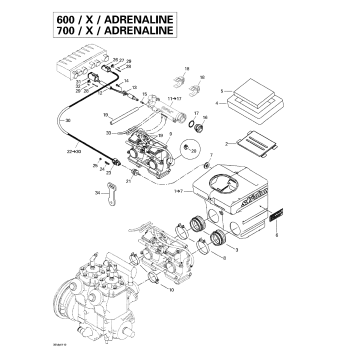 02- Air Intake System ( X, Adrenaline)