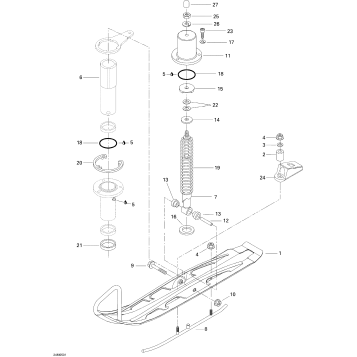 07- Front Suspension And Ski