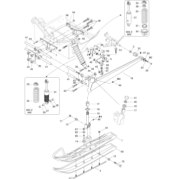 07- Front Suspension And Ski 440