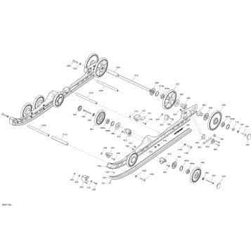 08- Rear Suspension - rMotion Except Iron Dog - Inferior