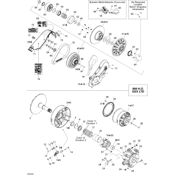 05- Driven Pulley 800HO