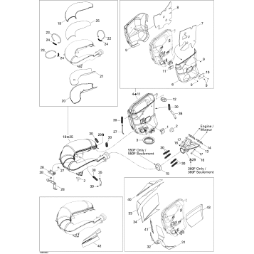 01- Exhaust System GSX 380F